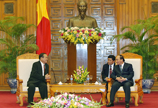 Dirigentes de Vietnam y Laos disponen reunión de Comisión intergubernamental